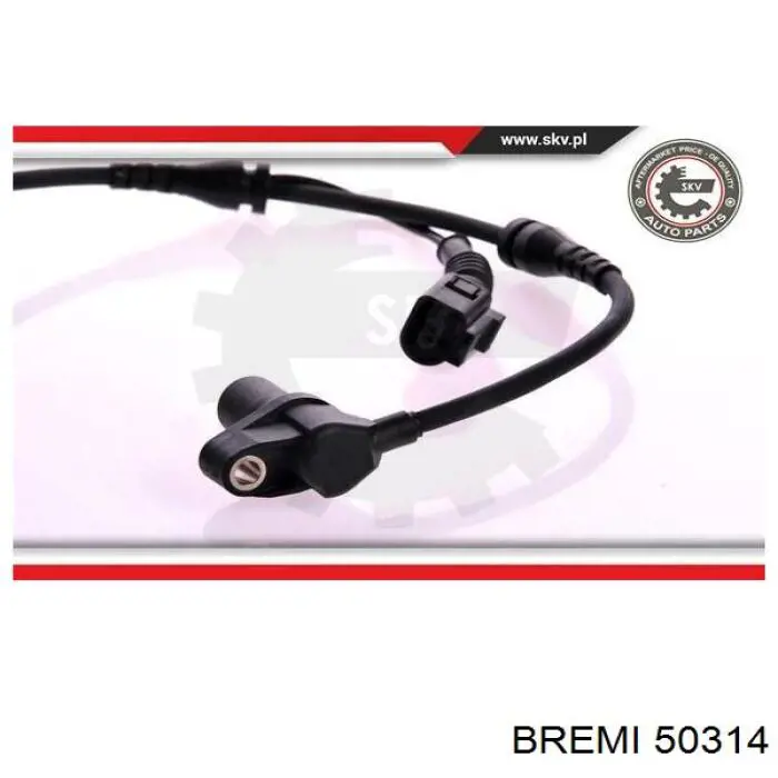 Датчик ABS передній Bremi 50314 ціна, від 20.83 USD