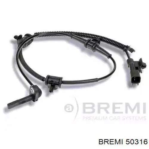 Датчик АБС (ABS) передній, правий 50316 Bremi