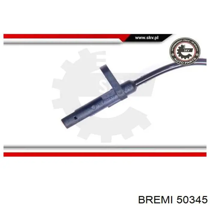 Купити 50345 Bremi Датчик АБС (ABS) задній