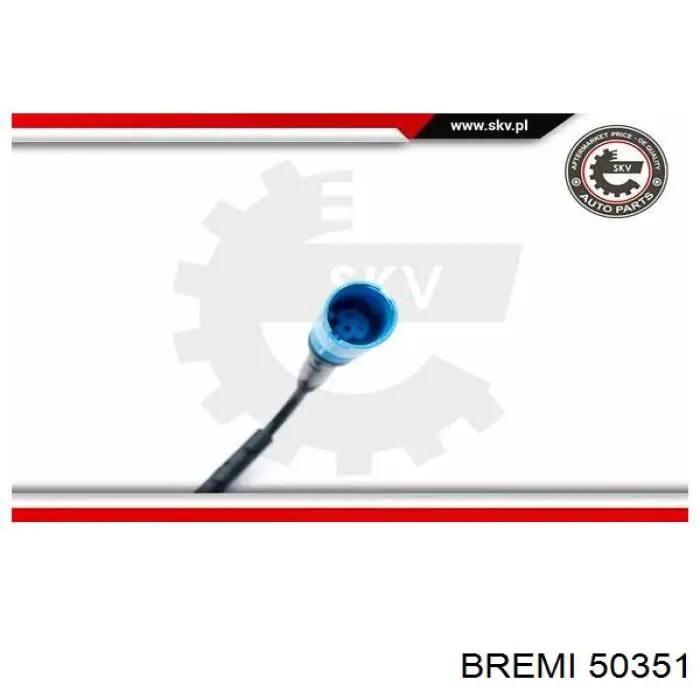 Датчик ABS передній Bremi 50351 ціна, від 27.47 USD