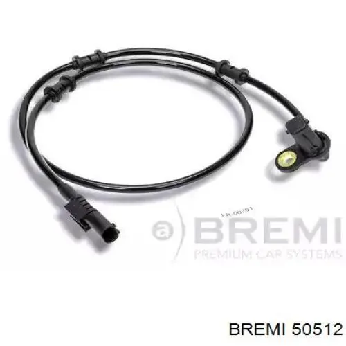 Датчик антиблокувальної системи гальмування Bremi 50512 ціна, від 25.84 USD