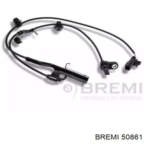 Датчик антиблокувальної системи гальмування Bremi 50861 ціна, від 19.96 USD