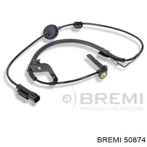 Датчик АБС (ABS) передній, правий 50874 Bremi