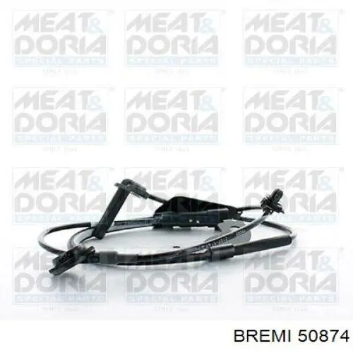50874 Bremi Датчик АБС (ABC) передній, правий