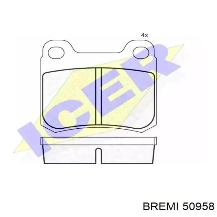Купити 50958 Bremi Сенсор АБС