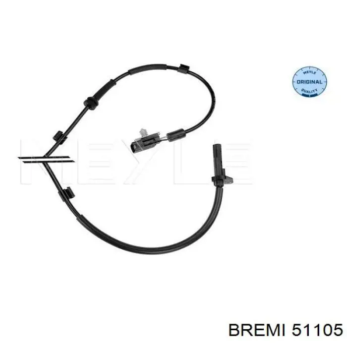 Датчик АБС (ABS) задній, лівий 51105 Bremi