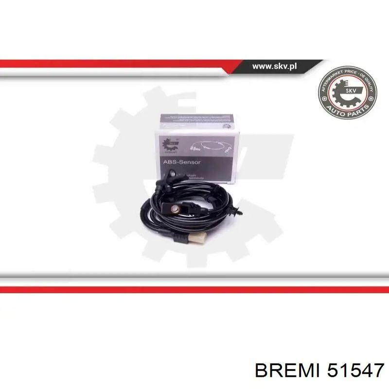 Купити 51547 Bremi Датчик АБС (ABS) передній