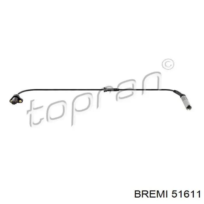 Датчик АБС (ABS) задній Bremi 51611 ціна, від 25.37 USD