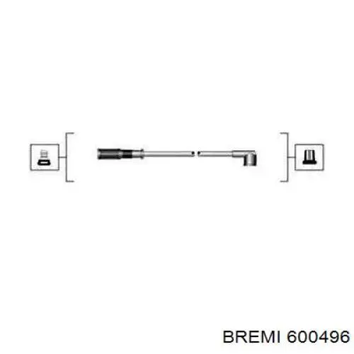 Дроти запалювання Bremi 600496 ціна, від 26.48 USD
