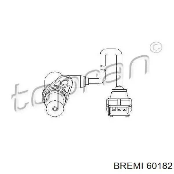 Датчик обертів колінвалу Bremi 60182 ціна, від 19.96 USD