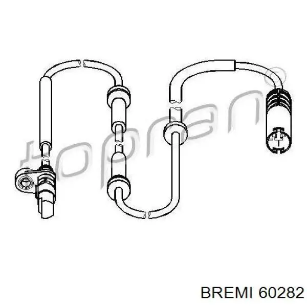 Датчик обертів колінвалу Bremi 60282 ціна, від 9.53 USD