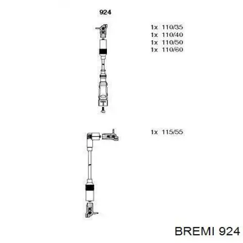 Купити 924 Bremi Провід високовольтні, комплект