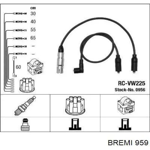 Високовольтні дроти 959 Bremi