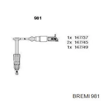 Дроти запалювання Bremi 981 ціна, від 44.30 USD