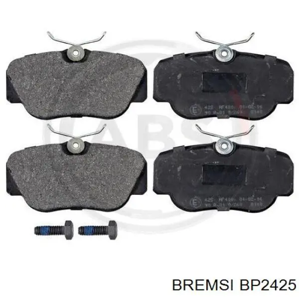 Гальмівні колодки Bremsi BP2425 ціна, від 15.90 USD