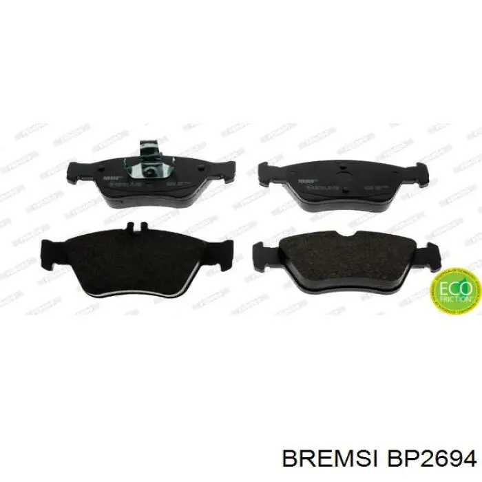 Передні тормозні колодки BP2694 Bremsi