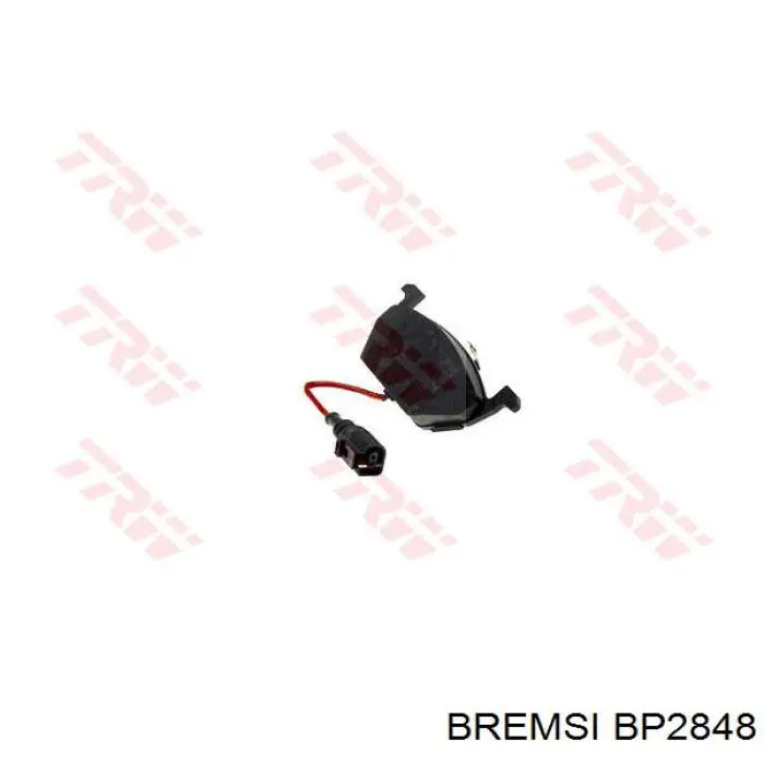 Гальмівні колодки Bremsi BP2848 ціна, від 17.49 USD