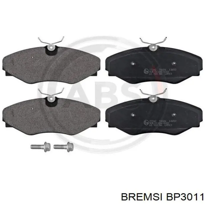 Гальмівні колодки Bremsi BP3011 ціна, від 25.02 USD