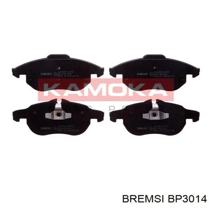BP3014 Bremsi колодки гальмівні передні, дискові