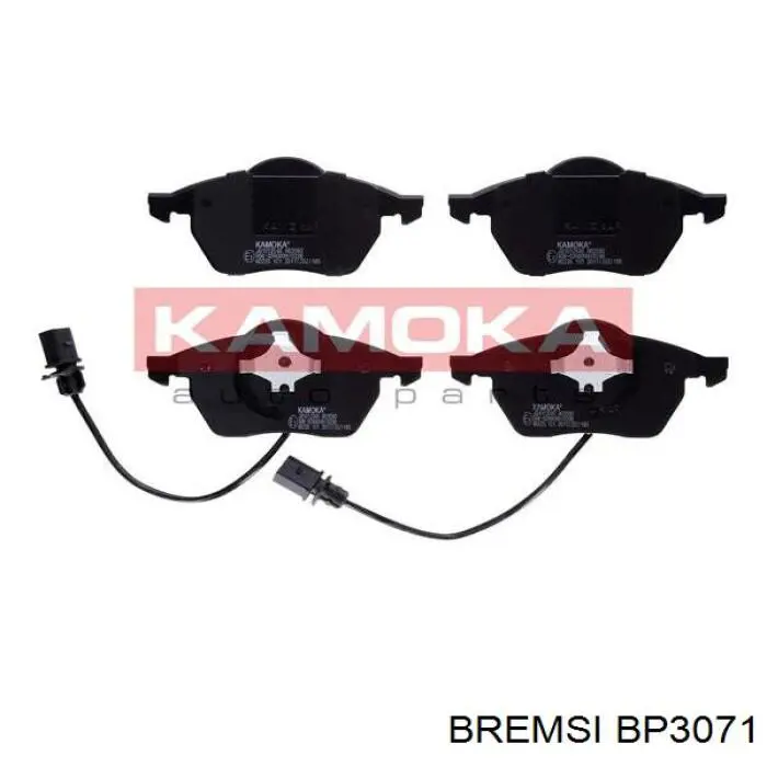 Гальмівні колодки Bremsi BP3071 ціна, від 25.50 USD