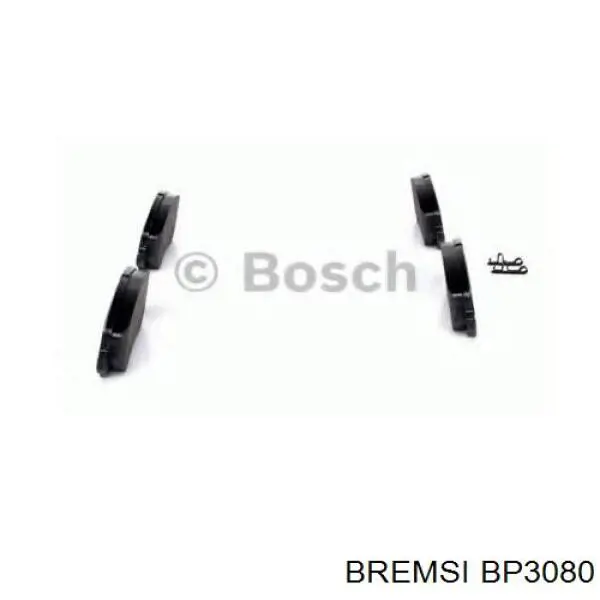 Тормозні колодки Bremsi BP3080