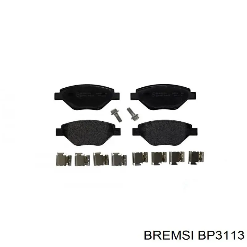 Тормозні колодки Bremsi BP3113