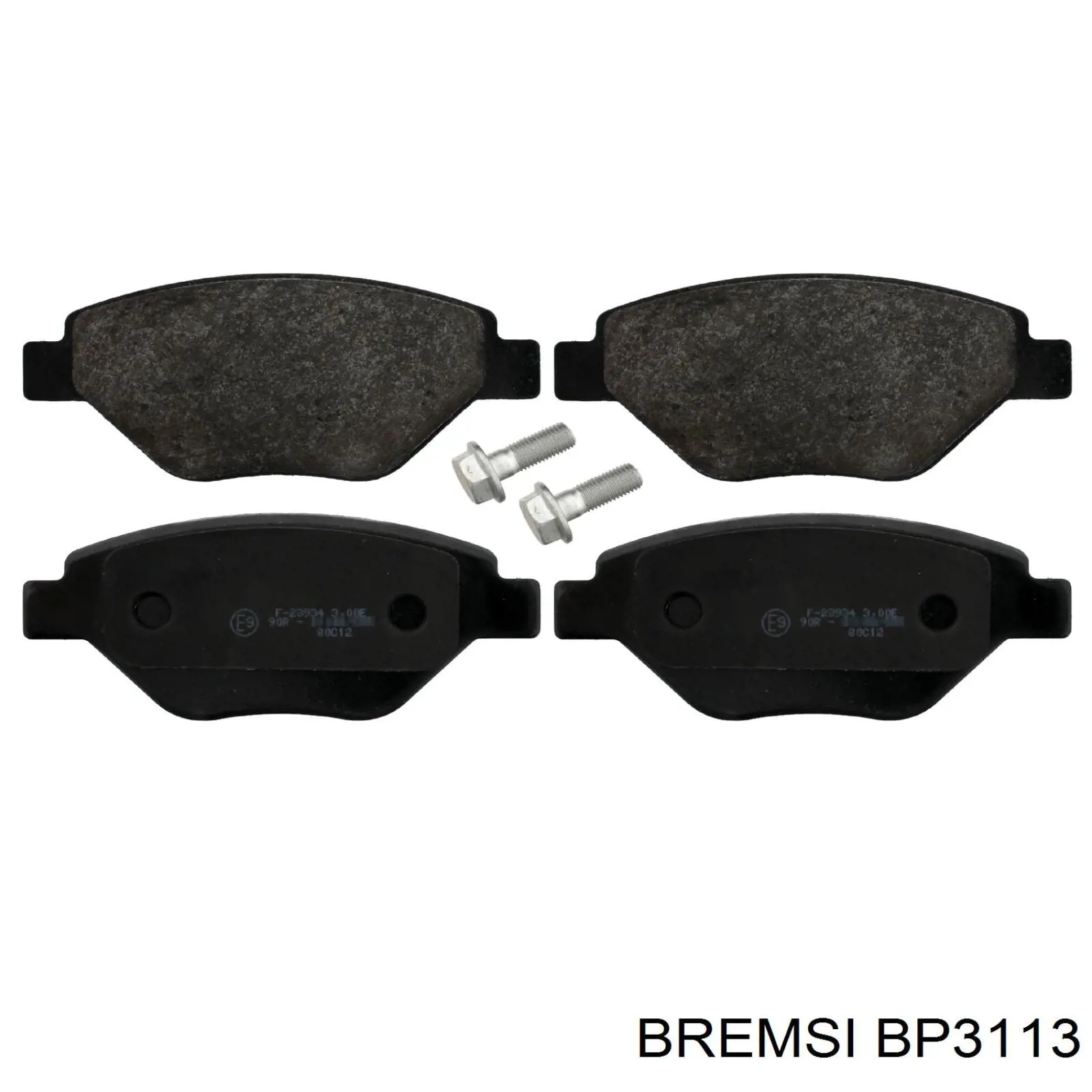 BP3113 Bremsi Передні гальмівні колодки