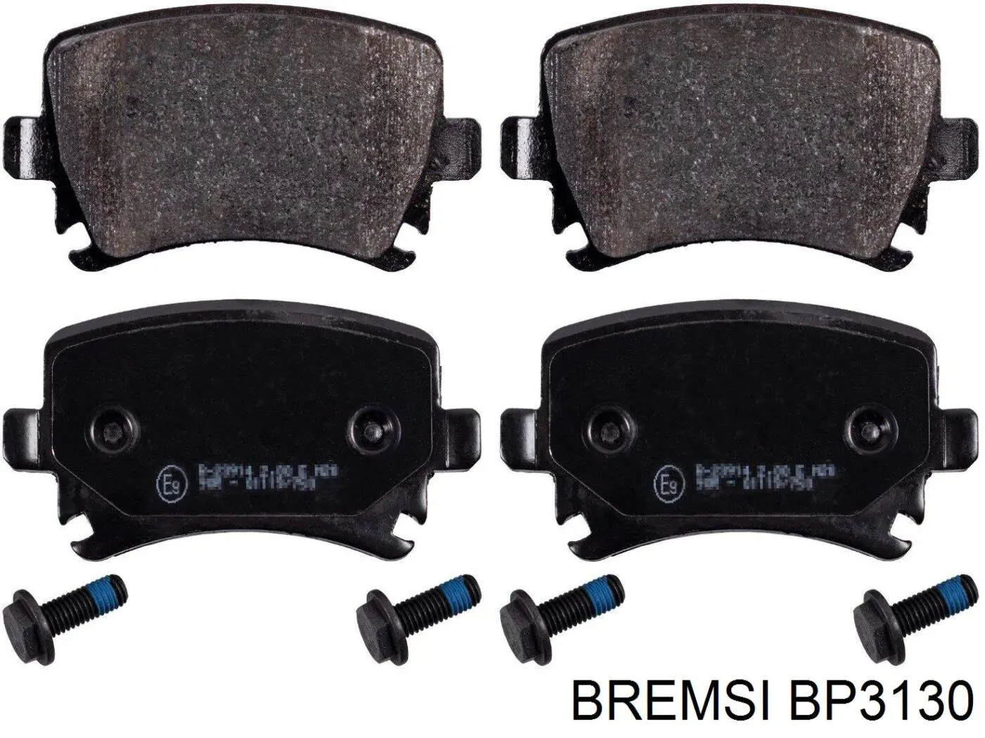 BP3130 Bremsi Колодки гальмівні задні, дискові
