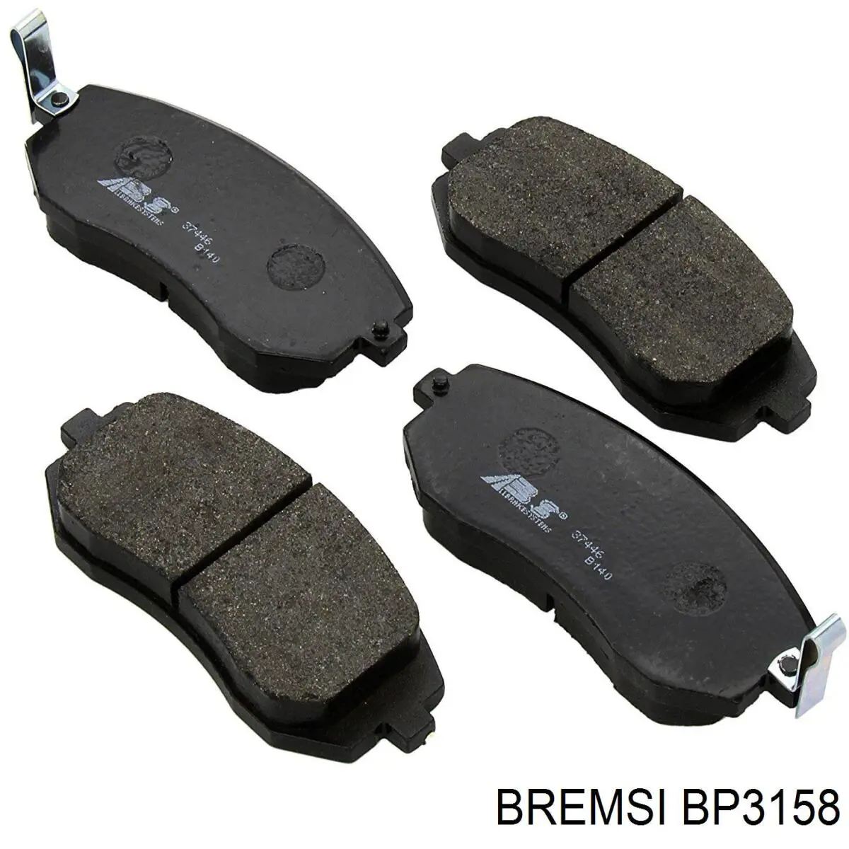 Гальмівні колодки Bremsi BP3158 ціна, від 23.97 USD