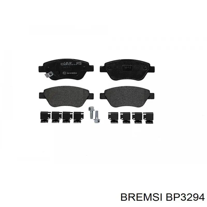 BP3294 Bremsi колодки гальмівні передні, дискові