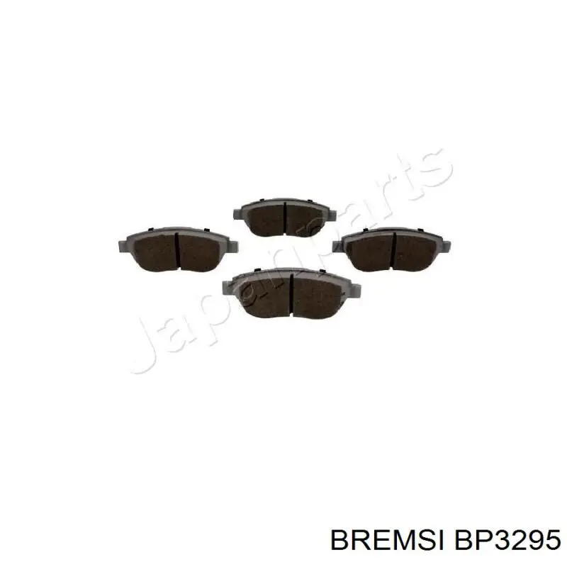 BP3295 Bremsi Передні гальмівні колодки