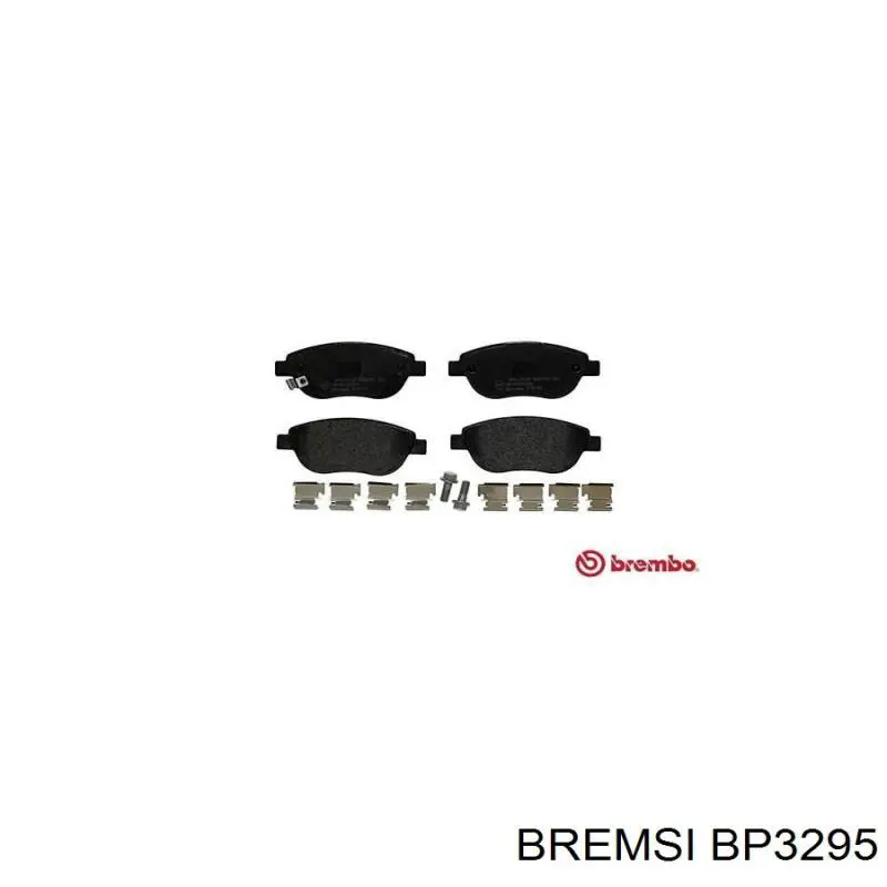 Купити BP3295 Bremsi Колодки гальмівні передні, дискові