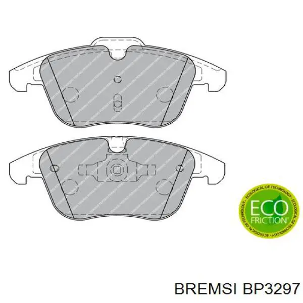 Гальмівні колодки Bremsi BP3297 ціна, від 29.28 USD