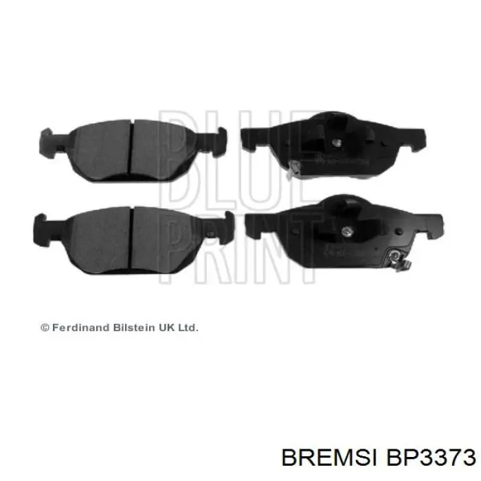 Купити BP3373 Bremsi Колодки гальмівні передні, дискові