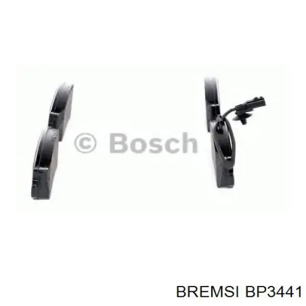 Задні гальмівні колодки Bremsi BP3441 ціна, від 24.10 USD
