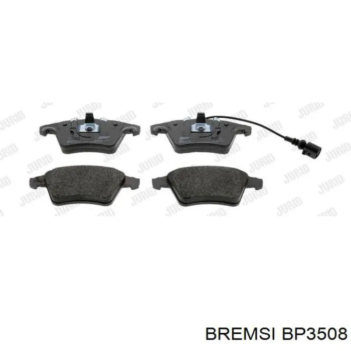 Гальмівні колодки Bremsi BP3508 ціна, від 27.62 USD
