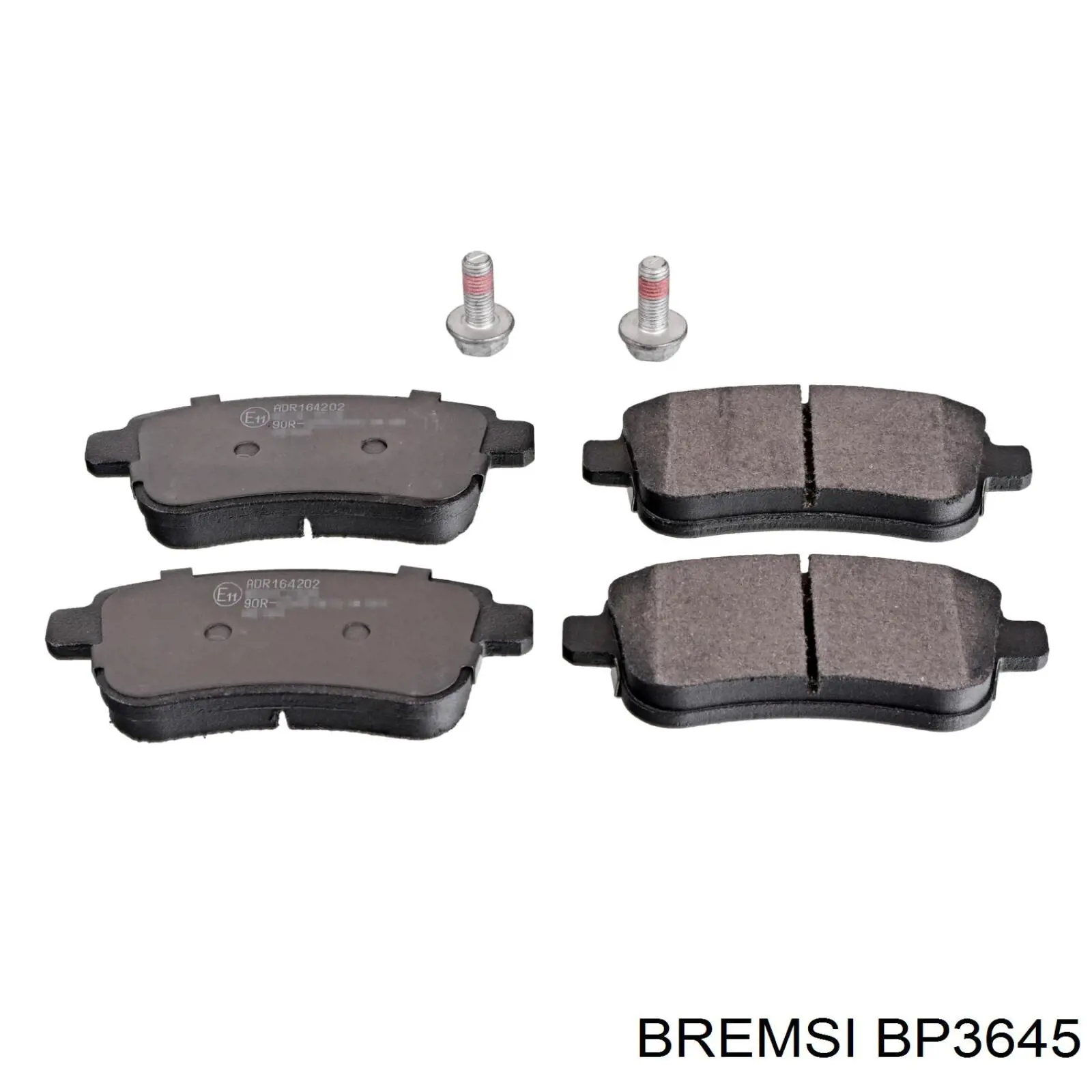 Купити BP3645 Bremsi Задні колодки