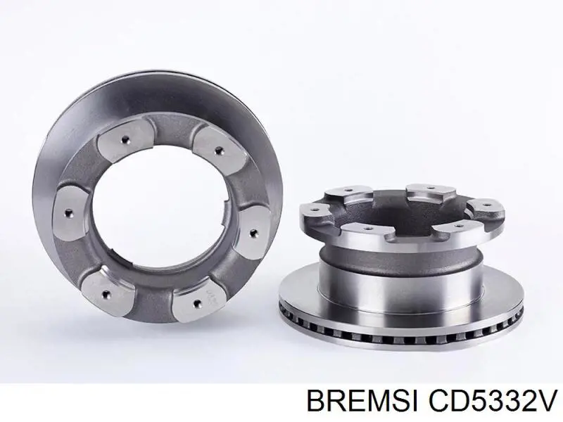Купити CD5332V Bremsi Диск заднього гальма
