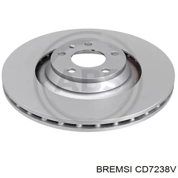 Диск гальмівний передній CD7238V Bremsi