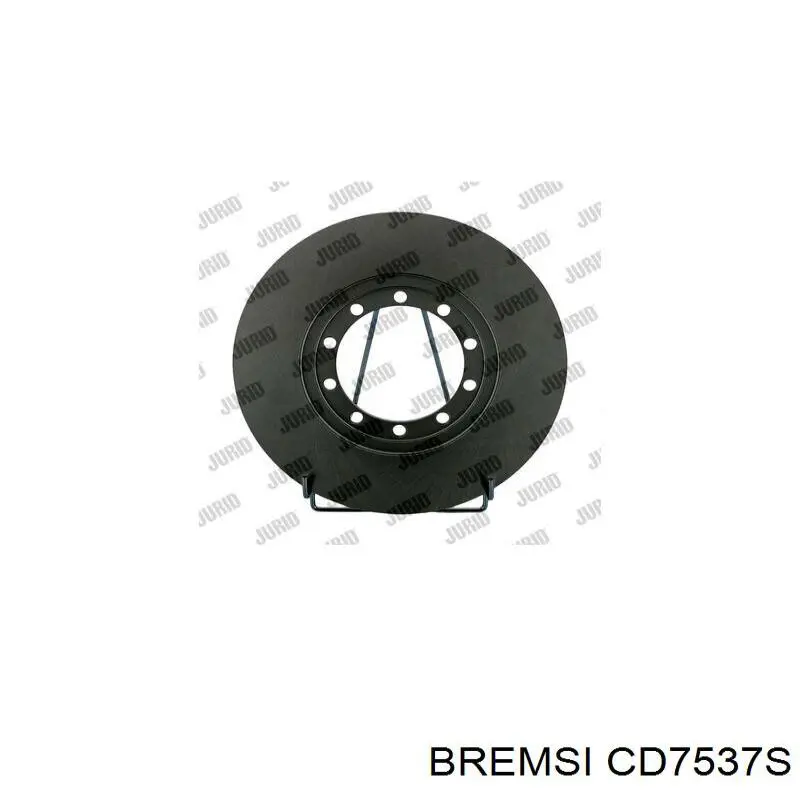 Купити CD7537S Bremsi Диск заднього гальма