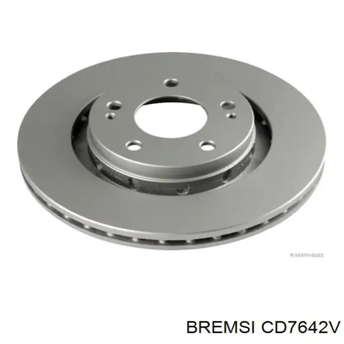 Диск переднього гальма Bremsi CD7642V ціна, від 43.55 USD