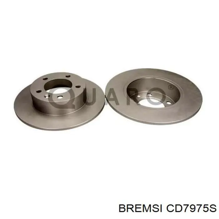 Задні дискові гальма Bremsi CD7975S ціна, від 42.37 USD