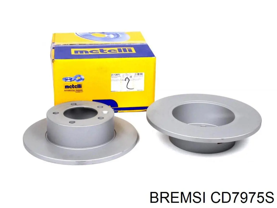 Диск гальмівний задній Bremsi CD7975S