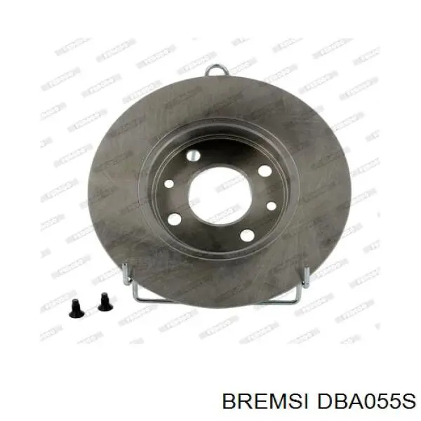 Гальмівні диски передні DBA055S Bremsi
