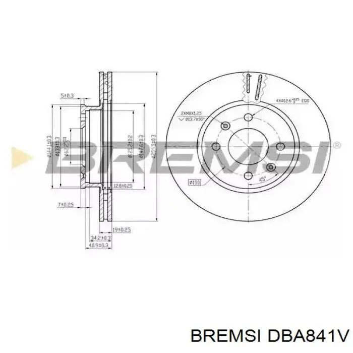Купити A0004204702 Mercedes Ротор гальмівний