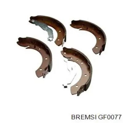 Купити GF0077 Bremsi Колодки гальмові задні, барабанні