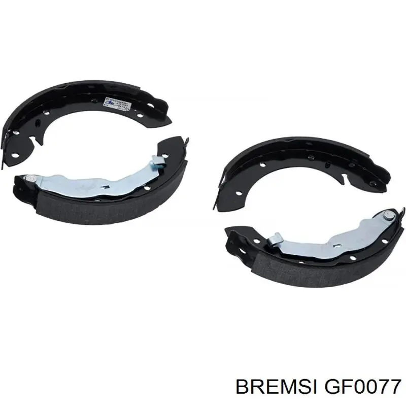 Гальма робочі задні ножні і гальмівні барабани Bremsi GF0077