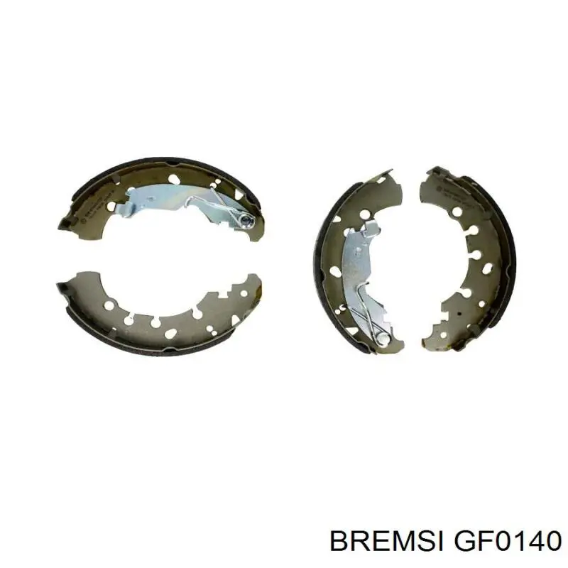 Купити GF0140 Bremsi Колодки гальмові задні, барабанні