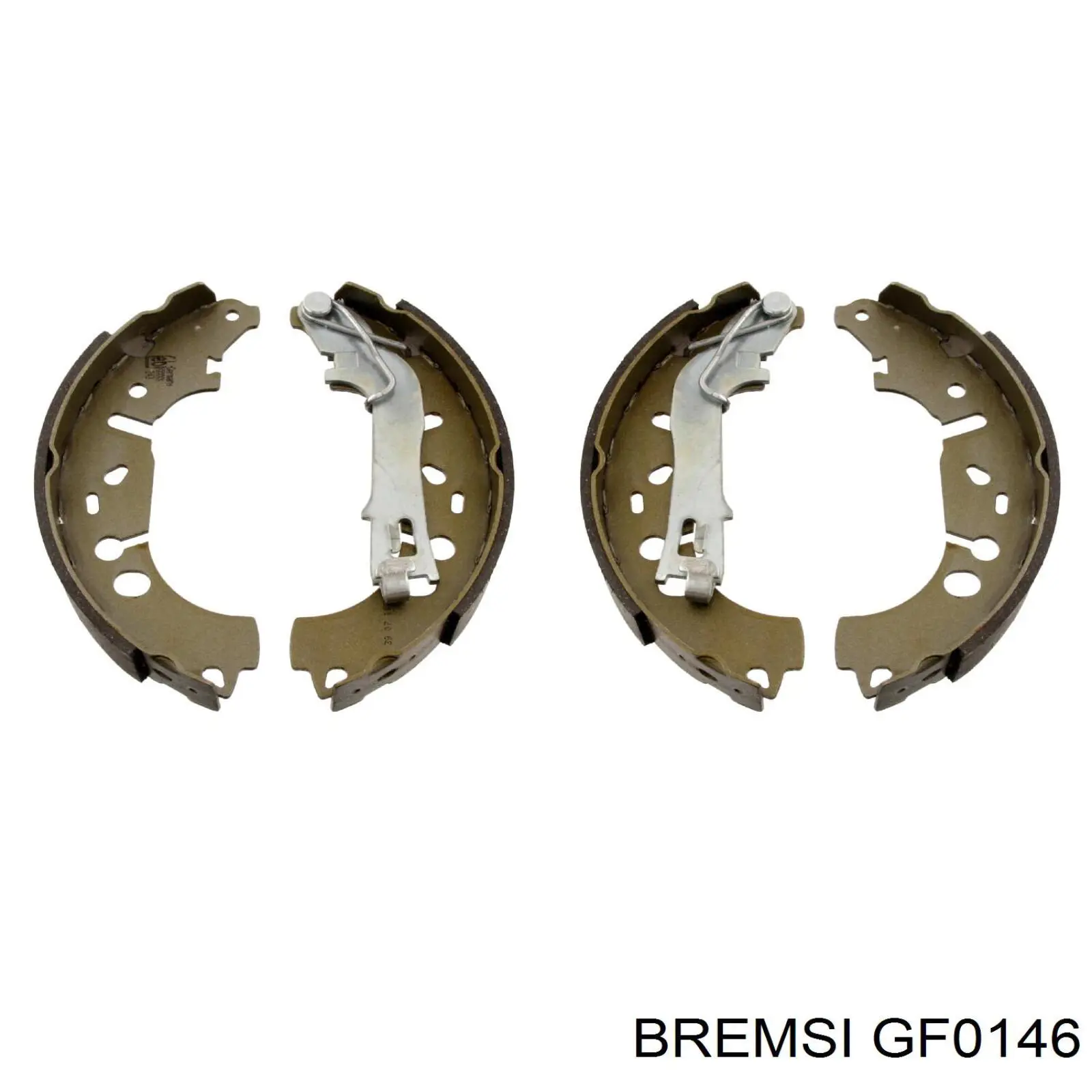 Колодки гальмові задні, барабанні Bremsi GF0146 ціна, від 25.08 USD