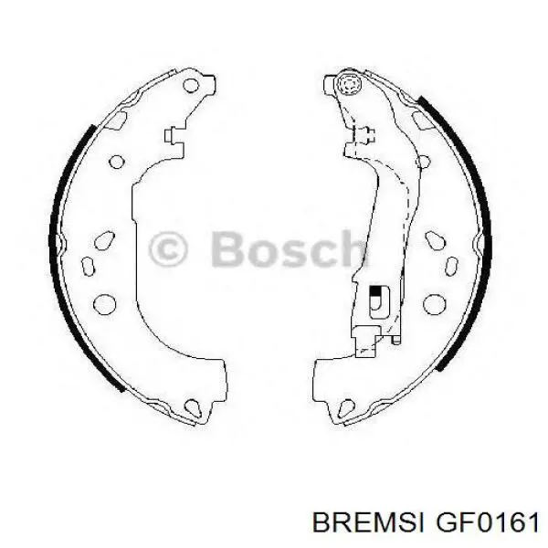 Купити GF0161 Bremsi Колодки гальмові задні, барабанні